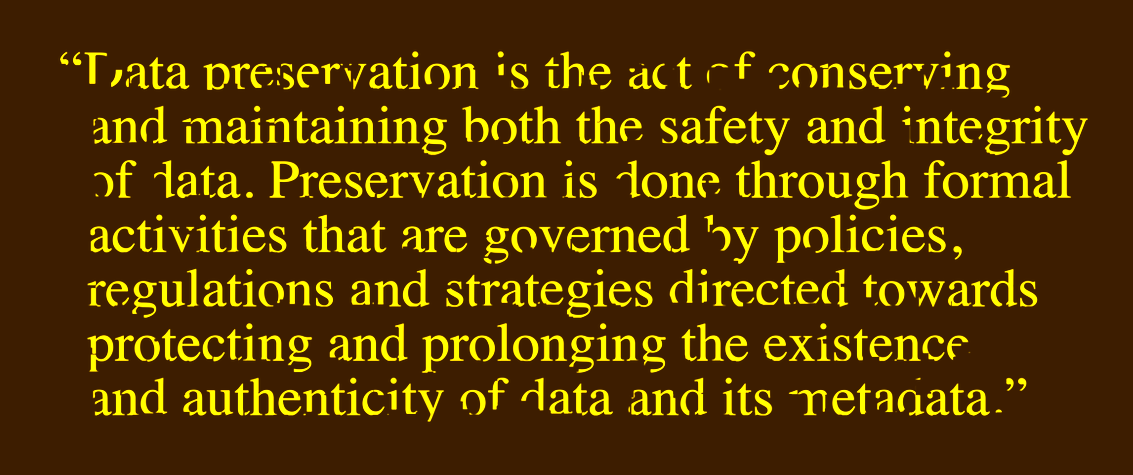 documentation of program output